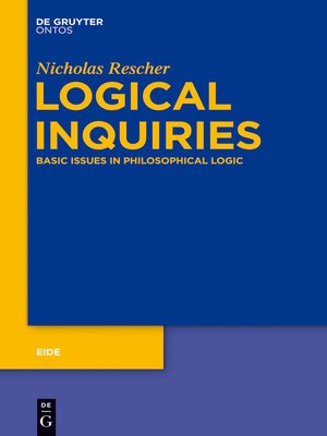 cover image of Logical Inquiries